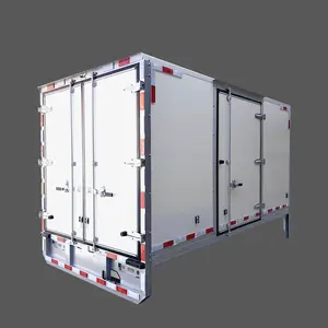 Anti UV Dry Freight Van Body Box Truck Body CKD Made Of Light Weight Composite Sandwich Panels