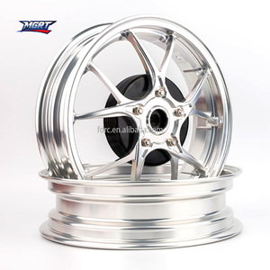 12 "rèn nhôm vành bánh xe vespa phía trước và phía sau thiết lập cho Piaggio VESPA đua xe gắn máy bánh xe - Product Image 3