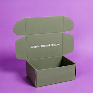 Cajas <span class=keywords><strong>de</strong></span> Cartón Corrugado Mate Impresas Personalizadas, Cajas <span class=keywords><strong>de</strong></span> Empaque con Logotipo, Caja <span class=keywords><strong>de</strong></span> Cartón <span class=keywords><strong>de</strong></span> Papel Colorido, Empaque con Tinta <span class=keywords><strong>de</strong></span> Soya - Product Image 1