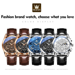   2876 Montres pour hommes, personnalisées OEM, tendance, étanches, classiques, multifonctions, montres à quartz de luxe - Product Image 6
