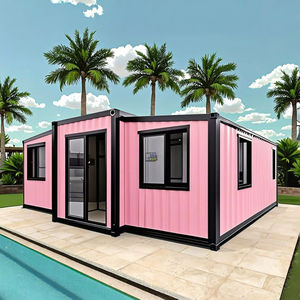 अनुकूलित कंटेनर घर के साथ 20-फुट और 40-फुट उच्च उपस्थिति क्षैतिज परिवार आवास - Product Image 1
