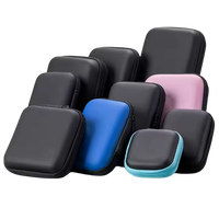 Étui de rangement EVA personnalisé sac de rangement pour écouteurs à disque dur mobile étui rigide multifonctionnel en EVA pochette d'emballage pour outils de toutes tailles