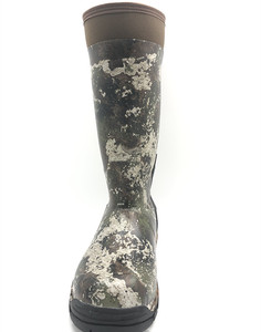 Ruseaux <span class=keywords><strong>de</strong></span> <span class=keywords><strong>chasse</strong></span> en caoutchouc néoprène, bottes <span class=keywords><strong>de</strong></span> camouflage imperméables, isolation 1000g, pour hommes - Product Image 4