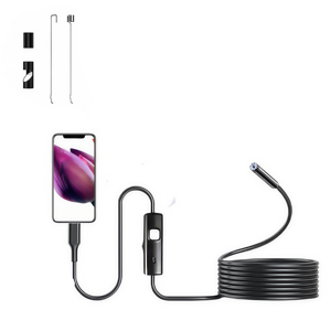 Endoscope <span class=keywords><strong>professionnel</strong></span> 8 mm 130W <span class=keywords><strong>Caméra</strong></span> HD pour connexion directe Apple IOS Outil d'inspection industrielle Module de <span class=keywords><strong>caméra</strong></span> endoscopique - Product Image 5