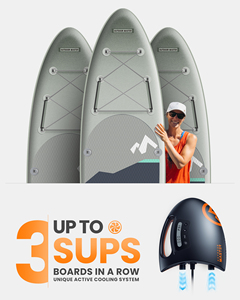 Pompa Listrik Berkabel OutdoorMaster Shark 2 12V DC untuk Mobil - Inflator Udara Digital SUP untuk Stand up Paddle & Alat Tiup - Product Image 5