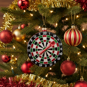 Collection de Décorations de Noël en Verre Thème Exquis : Styles Jeux, Artisanat, Cinéma et Festifs pour Décoration de Sapin et Cadeaux de Fêtes - Product Image 1