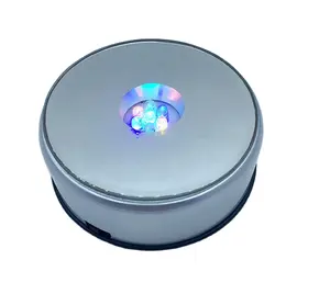 QY Base luminosa a LED colorata di vendita calda di buona qualità personalizzata all'ingrosso per i premi di cristallo