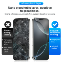 Protecteurs d'écran en verre trempé antireflet Aurey Factory pour iPhone 15 16 17 Pro Max Protecteur de téléphone