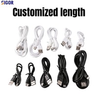 Cable de Carga Rápida USB a Tipo-C Personalizado Directo de Fábrica, 1M, Cable de Datos de Alta Velocidad, 100% Cobre Puro, Certificado ISO9001