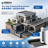 SBS-modifizierte Bitumen-Dachbahn, umweltfreundlich, chinesisches Design, wasserdicht, mit Mineralgranulat-Oberfläche, selbstklebend, zum Auftragen mit Brenner.