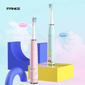 Mới không thấm nước có thể sạc lại hẹn giờ thông minh trẻ em của bàn chải đánh răng điện thích hợp cho trẻ em trên 3 tuổi - Product Image 5