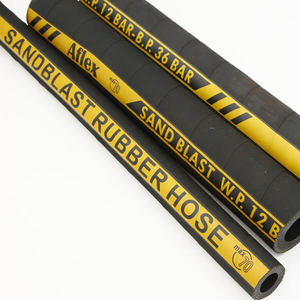 Tuyau hydraulique industriel en caoutchouc de haute qualité certifié ISO avec service de découpe pour pompe à eau à béton (évacuation et aspiration) - Product Image 4