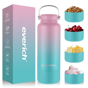 Hot Sale Portable Vacuum Flask 32 Oz Stainless Steel Water Bottles With Colorful Rope