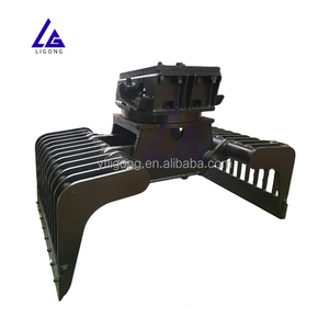 Pegangan penyortiran pembongkaran berputar hidrolik kustom, ambil pilihan potongan hidrolik tugas berat untuk ekskavator 1-50Ton - Product Image 2