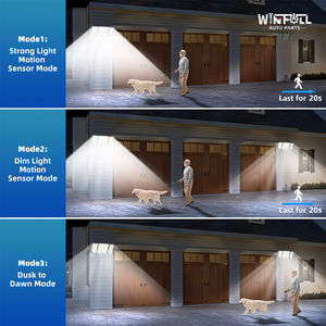 278 LED <b>Solar</b> wall lamp, outdoor small street lamp, split type LED motion sensor <b>lighting</b> garden lamp - Product Image 6