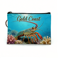 Porte-monnaie en cuir personnalisé avec logo, style professionnel pour femme, souvenir touristique Gold Coast Australie, pour femme noire élégante, vente en gros