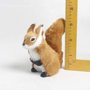 Búp Bê Mô Phỏng Động Vật Sóc Nhồi Bông Đồ Chơi Trẻ Em Búp Bê Nhồi Bông Trang Trí Nhà Cửa Đồ Chơi Trẻ Em Dễ Thương Quà Tặng Sinh Nhật Đồ Chơi Nhồi Bông Mini - Product Image 5