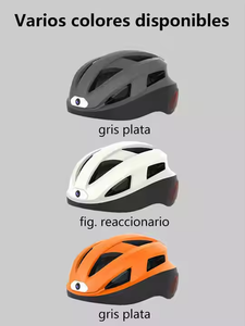 <span class=keywords><strong>Casco</strong></span> de seguridad para <span class=keywords><strong>bicicleta</strong></span> de carretera, visera para ciclismo para principiantes, unisex, blanco, talla M (52-58 cm) - Product Image 6