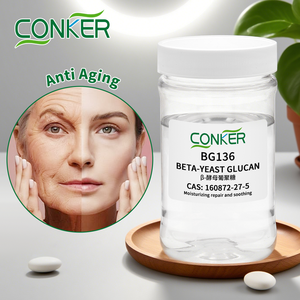 एंटी-एजिंग सीरम सॉल्यूशन: प्राकृतिक खमीर बीटा ग्लुकैन तरल. युवा त्वचा के लिए चिकित्सकीय रूप से प्रभावी घटक - Product Image 1