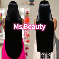 Peluca frontal de encaje transparente HD de lujo 13x6, cabello humano virgen súper doblemente estirado, liso, pre-arrancado, con nudos decolorados