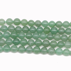 Cuentas sueltas de aventurina verde natural, redondas de 6 mm, para hacer pulseras, accesorios de joyería DIY al por mayor - Product Image 5