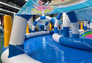 2025 Bestseller Aufblasbares Wolken zelt Kinder Erwachsene Wasserspiel geräte für zu Hause Hüpf trampolin für den Wasserpark Heimgebrauch - Product Image 5
