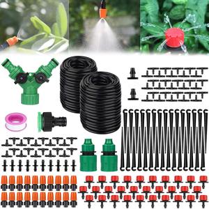 New Quick-Connect Drip Irrigation System Kit Automatic Garden Watering Misting System for Greenhouse Yard Lawn Plant PC Material
