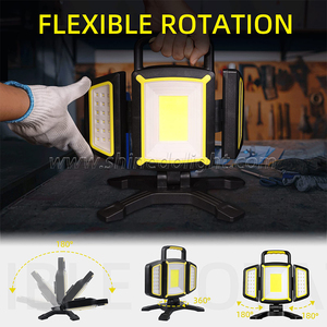 <strong>Rechargeable</strong> Waterproof Portable LED Cordless <strong>Floodlight</strong> Work Light for Night Work Car Maintenance Emergency Lighting - Product Image 3