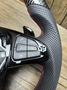 <span class=keywords><strong>Volant</strong></span> en fibre de carbone personnalisé pour Mercedes-Benz <span class=keywords><strong>AMG</strong></span> W205 C63 E63 GT63 GTS63 GTC63 <span class=keywords><strong>A45</strong></span> 2014-2017 - Product Image 3