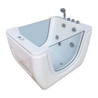 Prix de gros Baignoire spa pour bébé autoportante Baignoire spa pour enfants