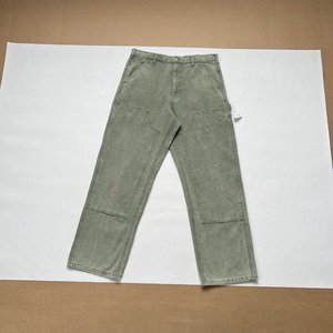 Pantaloni <span class=keywords><strong>Cargo</strong></span> Vintage Personalizzati da Uomo, Marrone, Doppia Ginocchiera, Stile Workwear, Vestibilità Ampia, Resistenti, Streetwear, Fornitura OEM ODM - Product Image 3