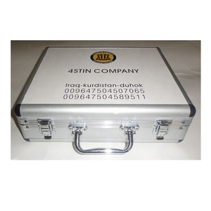 Main transporter des échantillons de <span class=keywords><strong>pierre</strong></span> affichage valise en aluminium échantillon cas - Product Image 6