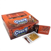 Chocolat liquide très vendu avec biscuits croustillants, différents types de produits chocolatés de QUTONG