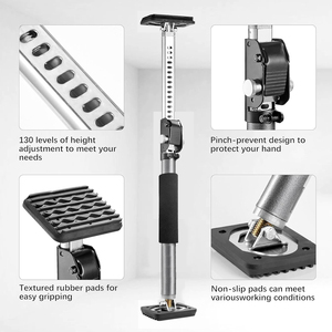 Diy 45.7 ~ 61 इंच समायोज्य ऊंचाई कैबिनेट टेलीस्कोपिक समर्थन पोल अधिकतम 100kg ओम लोड के साथ - Product Image 3
