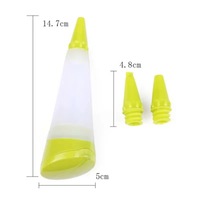 Stylo à pâtisserie en silicone de qualité supérieure, seringue flexible pour glaçage, outil pour la création de biscuits, gâteaux, pâtisseries, cupcakes, pour la maison