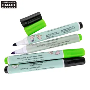 Indelible Ink Pens Factory Wholesale Election Permanent Indelible Ink Marker Pen Manufacturers For Kenya