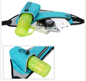 도매 스포츠 러닝 패니 팩 물 병 홀더 하이킹 걷기 조깅 러닝 가슴 가방 엉덩이 가방에 적합 - Product Image 4