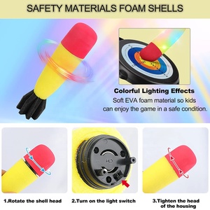 Nouveaux articles : Lanceur de balles molles, ensemble de mortier, jouet de tir à pneus, lance-missiles tactique pour enfants - Product Image 5