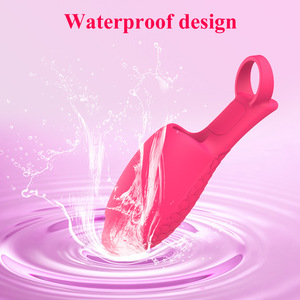 Vibrador con Funda de Silicona con Textura de Escamas de Pescado, 10 Frecuencias de Vibración, Carga Magnética USB, 100% Impermeable, Sin Lubricante, para Parejas - Product Image 3