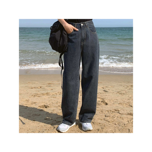 Precio de alta calidad, Pantalones anchos holgados para mujer, suministros de marca de exportación, Pantalones anchos con aspecto de vacaciones de algodón - Product Image 5