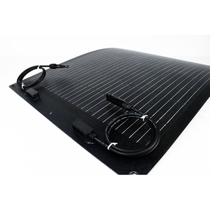 MAXSOLAR MAX-MF100 Panel Solar Semiflexible Ligero de 100W, 22.2V, 23% de Eficiencia, para Exteriores y Camping, Marco de Aluminio Anodizado MAX-MF100 H - Product Image 3