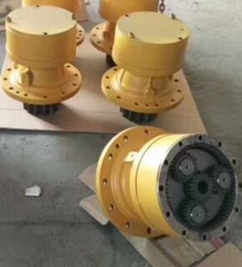 Motor oscilante M2X63CHB, KAWASAKI KPM M2X63CHB-13A-25/265-60-2 motor de accionamiento giratorio hidráulico assy - Product Image 4