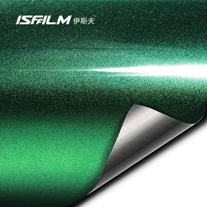 ISF COLOR CHANGING premium green purple blue orange tpu factory anti scratch Self Healing ppf car body paint protection film
