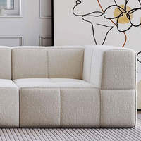 Ensemble de meubles de salon de luxe design moderne haut de gamme personnalisé canapés modulaires canapé sectionnel pour villa à usage domestique