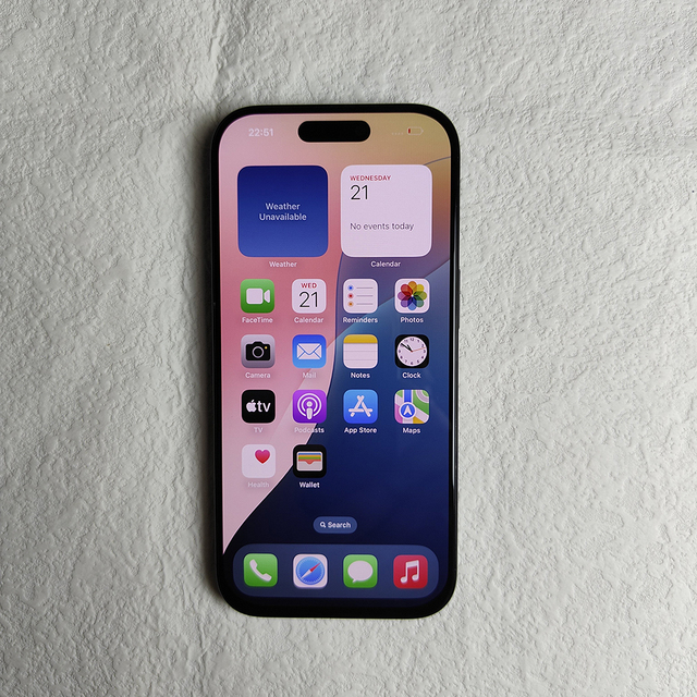 Second Hand for 16 Pro Mobile Phone 5G US Version Excellent Battery Global Good Condition Unlock 48MP Camera 128GB RAM