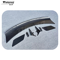 Aileron arrière et becquet de style Dark Horse en fibre de carbone pour Mustang S650 GT ECO Dark Horse 2024+ Kit de conversion amélioré