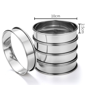 <span class=keywords><strong>Cercle</strong></span> <span class=keywords><strong>à</strong></span> pâtisserie double en acier inoxydable, moule <span class=keywords><strong>à</strong></span> <span class=keywords><strong>tarte</strong></span>, moule <span class=keywords><strong>à</strong></span> fruits, <span class=keywords><strong>cercle</strong></span> <span class=keywords><strong>à</strong></span> <span class=keywords><strong>tarte</strong></span> double bord roulé, moule <span class=keywords><strong>à</strong></span> biscuits circulaire - Product Image 6