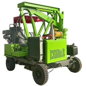 Factory free mail pile Driving Machinery Highway Guardrail Construction Hydraulic Equipment Pile Driver