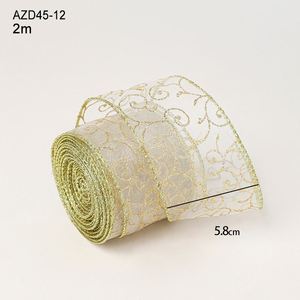 Colorful <b>Christmas</b> Silk Ribbons 2M Festive Decorative Webbing for <b>Gift</b> <b>Boxes</b> Wrapping & Decorative Supplies - Product Image 6