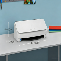 Scanner de documents haute vitesse H-p Scanjet Pro 3000 S4, CMOS, double face, automatique, à plat, interface USB, noir, garantie 1 an